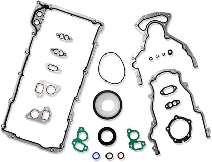 GOCPB CS5975A CS9284 Lower Gasket Set Compatible with Sierra 3500 Yukon H2 Ascender 9-7 Corvette Avalanche 1500 1997 1998 1999 2000 2001 2002 2003 2004 2005 2006 2007 2008 2009 2010 2011 5.7L 6.0L
