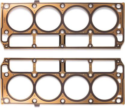 MLS Cylinder Head Gaskets Original Equipment Compatible with Silverado 1500 4.8L Cadillac CTS-V V8 5.7L GMC Sierra 1500 V8 5.3L H3 V8 5.3L 12589226 12498544 (Pack of 2)