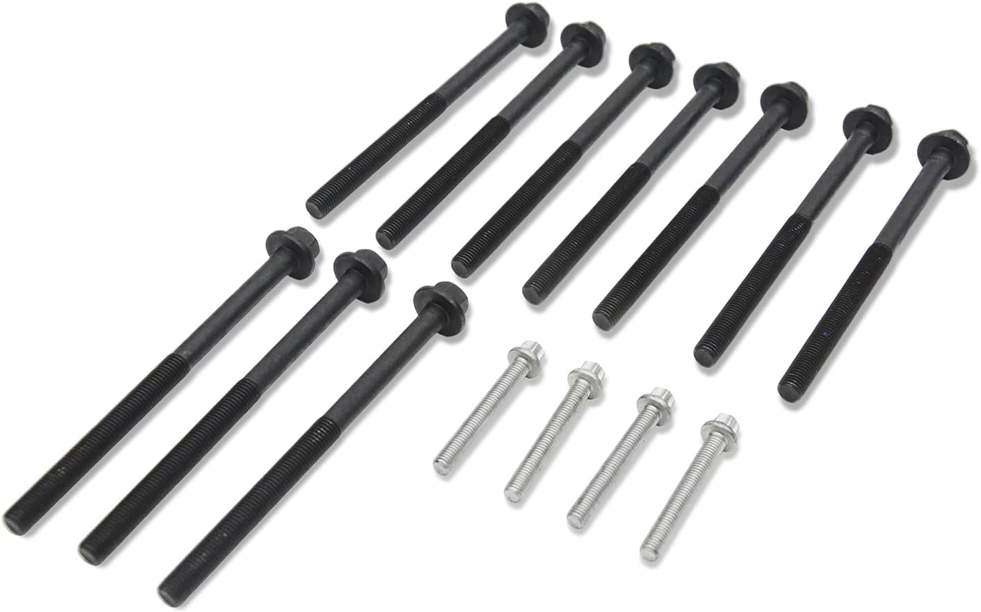 GOCPB Head Gasket Set Cylinder Head Bolts Engine Replacement Kit Fits for Equinox Malibu Lacrosse Verano Terrain 2010 2011 2012 2013 2.4L 2384cc 145cid L4 DOHC HS26517PT