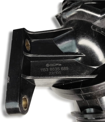 GOCPB 11538648791 Thermostat Housing with Sensor Assembly Replacement for BMW E84 F10 F22 F30 F33 228i 320i 328i 428i 528i X1 X3 X4 X5 Z4 N20 2.0L Replace 11538635689 11538636595 (N20)