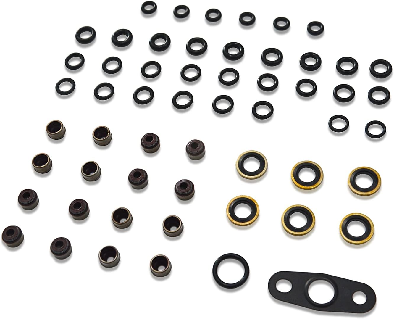 GOCPB Cylinder Head Gasket Set with Head Bolt for Trax/Sonic/Cruze/Cruze Limited 2011-2016, for Buick Encore 2013-2016 1.4L Turbo HS54898, HS31411,HS26540PT-1 (with Bolts)