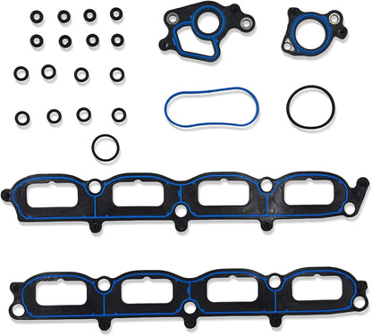 GOCPB Intake Manifold Gasket Set Compatible with 2005 2006 2007 2008 2009 2010 2011 2012 Expedition 2004 05 06 07 08 09 2010 F-150 06 07 08 Lincoln Mark LT Lincoln Navigator 5.4L SOHC Vin 5 MS96696