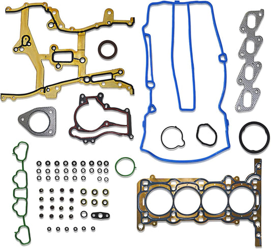 GOCPB Cylinder Full Head Gasket Set for Trax/Sonic/Cruze/Cruze Limited 2011 2012 2013 2014 2015 2016, for Buick Encore 2013 2014 2015 2016 1.4L Turbo HS54898, HS31411,HS26540PT-1 (No Bolt)