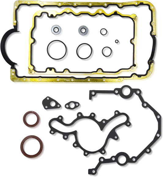 GOCPB Conversion Gasket Set Lower Gasket Set with Oil Pan Gasket Seals Compatible with Explorer 97-04 Mountaineer 98-04 Explorer Sport Trac/Ranger/B4000 2001 2002 2003 2004 4.0L V6 CS9293