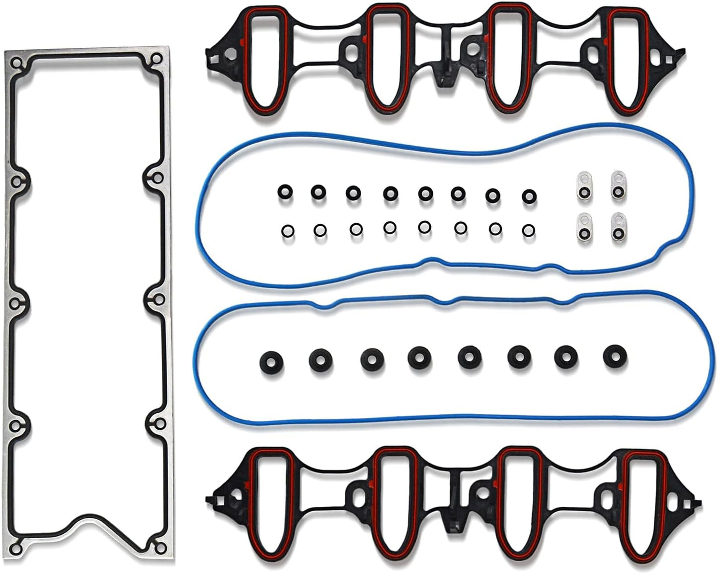 GOCPB Intake Manifold Gasket Set MIS16340 Compatible with Avalanche Express GMC Sierra 1500 GMC Yukon